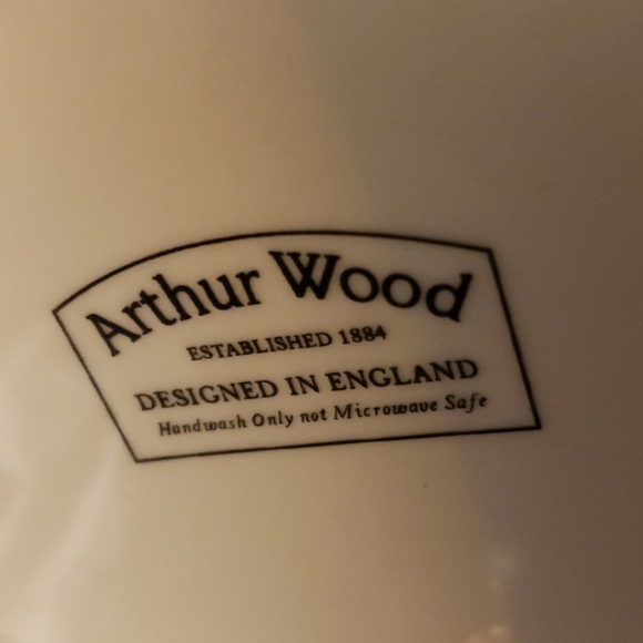 Arthur Wood Teapot and cover 1884 - Picture 3 of 8